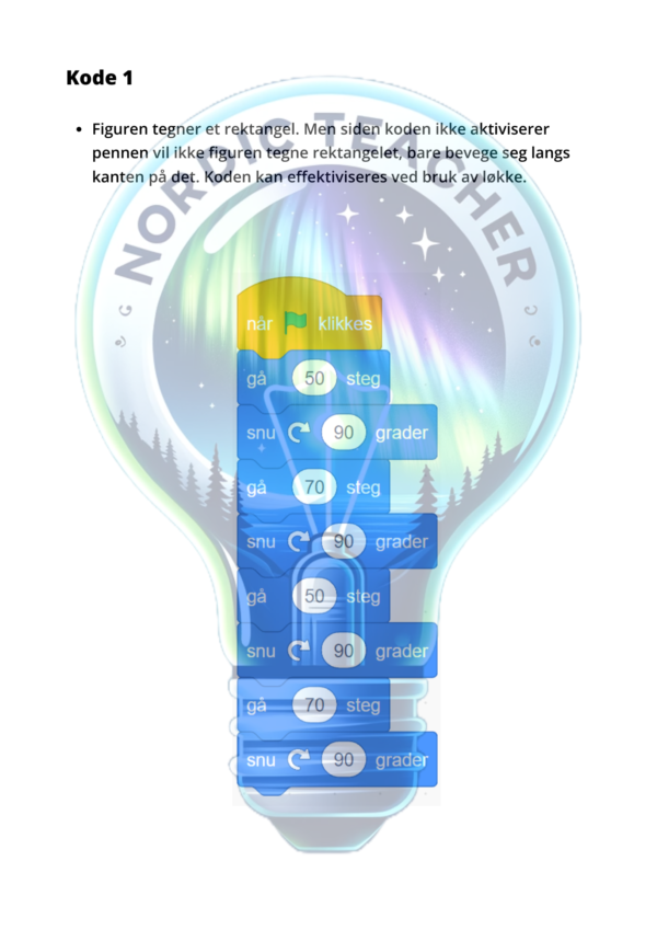 Programmering i Scratch / Programming in Scratch