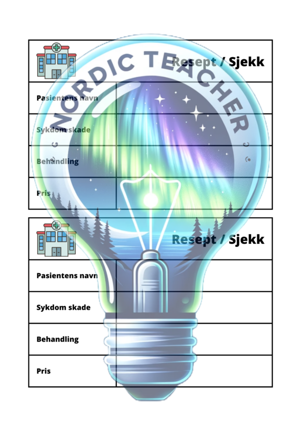 Sykehusleken / The hospital game - Bilde 2