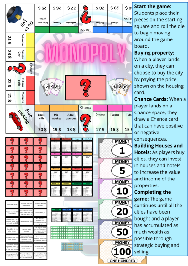 Monopoly jr. / Monopol jr.