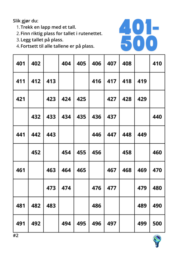 100 grid (401-500) - Bilde 2