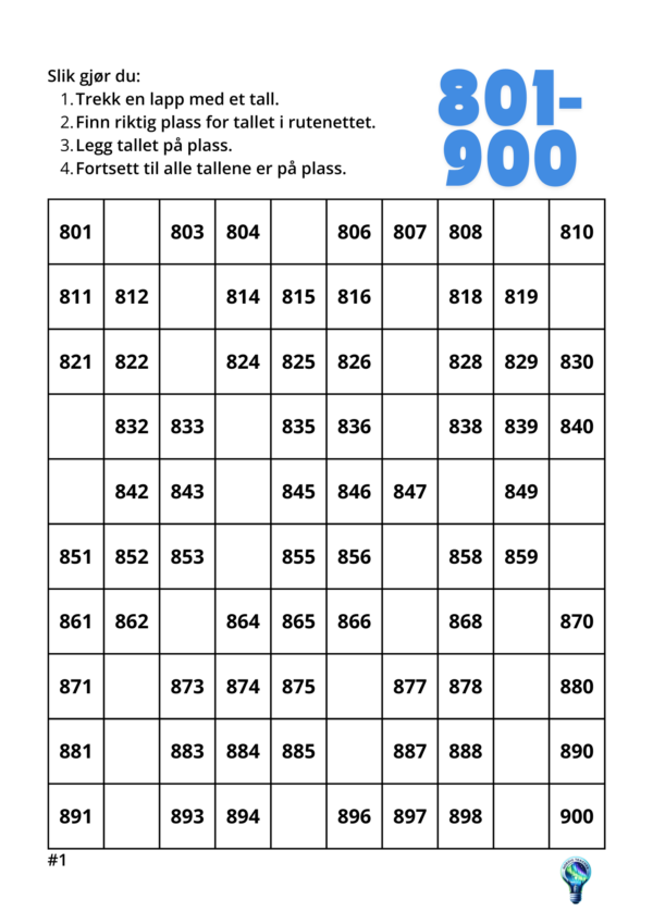 100 grid (801-900) - Bilde 3